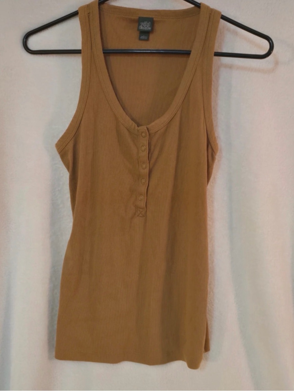 Classic Ribbed Wild Fable Tank Top - Camel